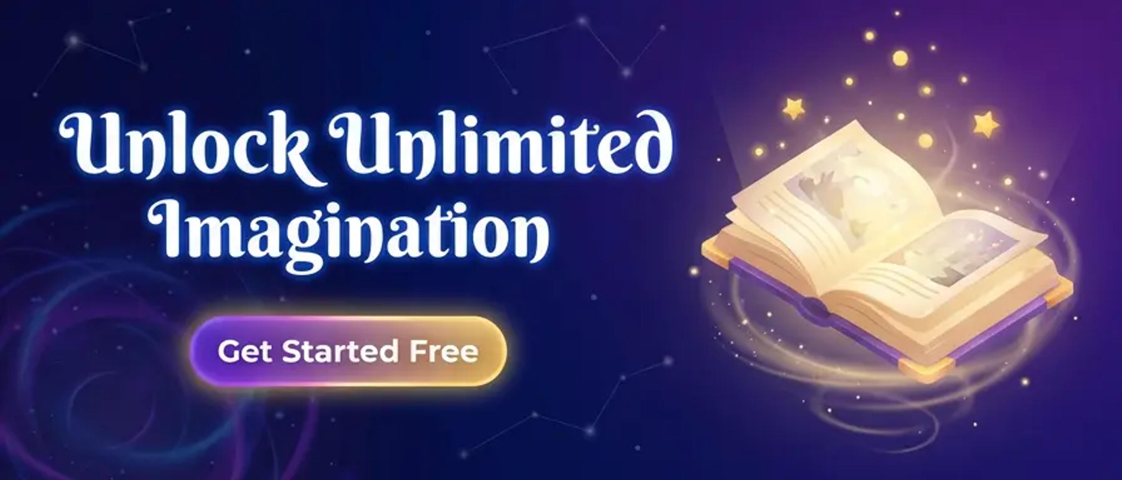 Unlock unlimited imagination with our personalized storyteller. Sign up for free.