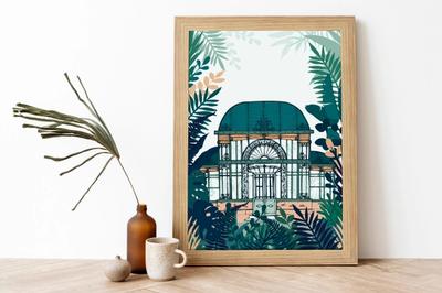 Affiche Blue Palmarium