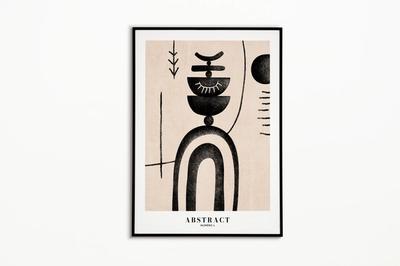 Affiche Abstract N°1