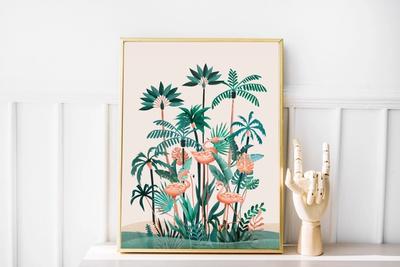 Affiche Flamingo