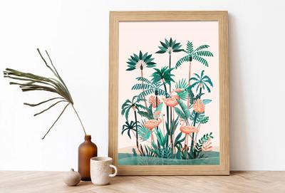 Affiche Flamingo