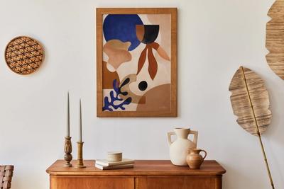 Affiche Lune Bleue