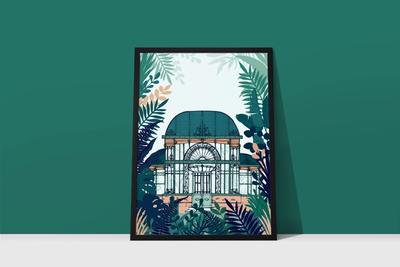 Affiche Blue Palmarium