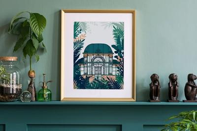 Affiche Blue Palmarium