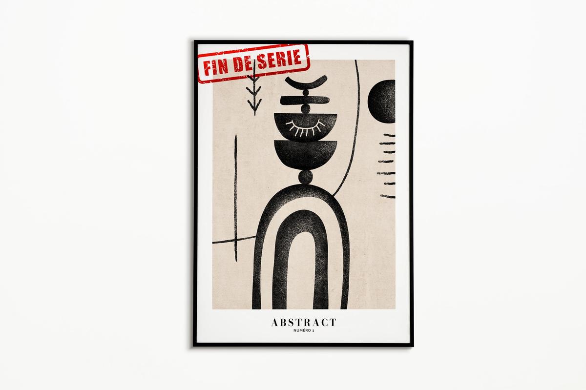 Affiche Abstract N°1