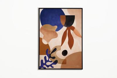 Affiche Lune Bleue