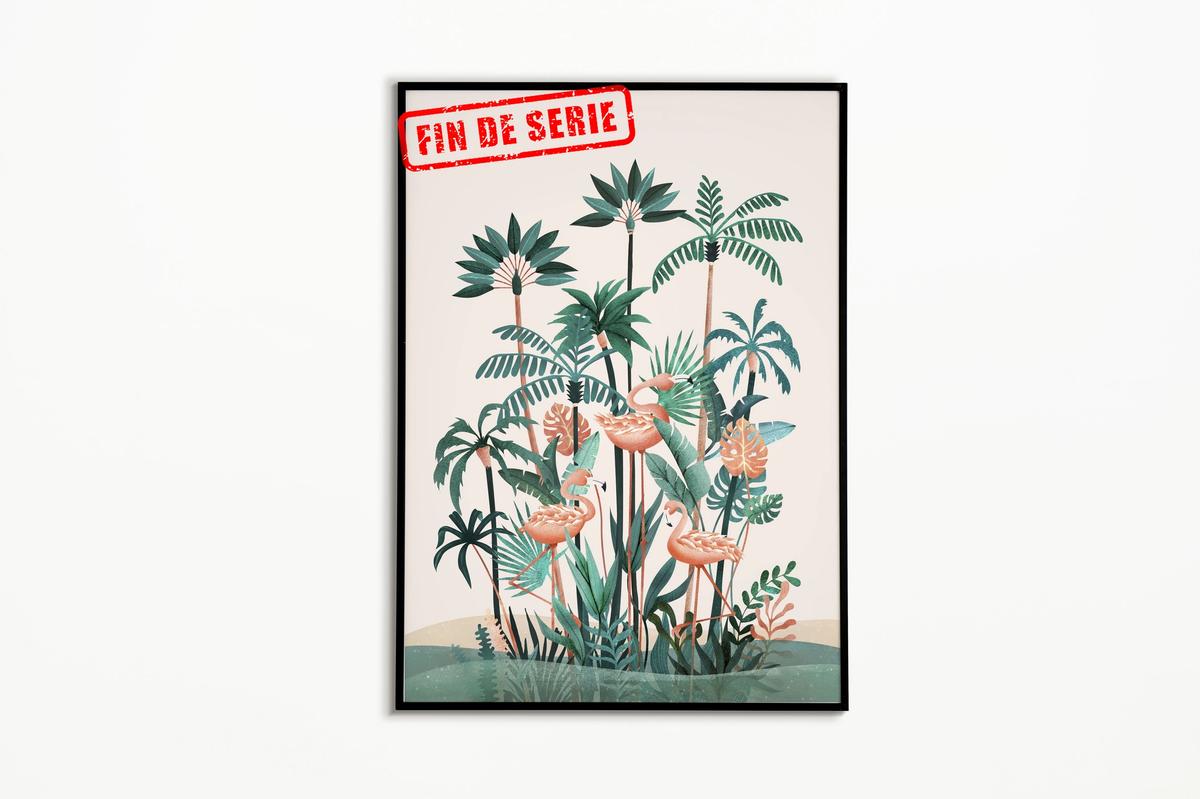 Affiche Flamingo