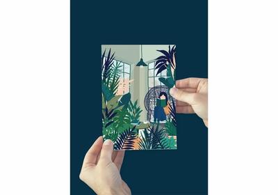 Affichette Patio A5