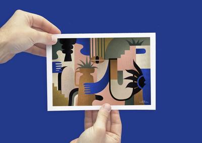 Affichette Cyclades A5