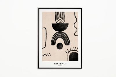 Affiche Abstract N°2