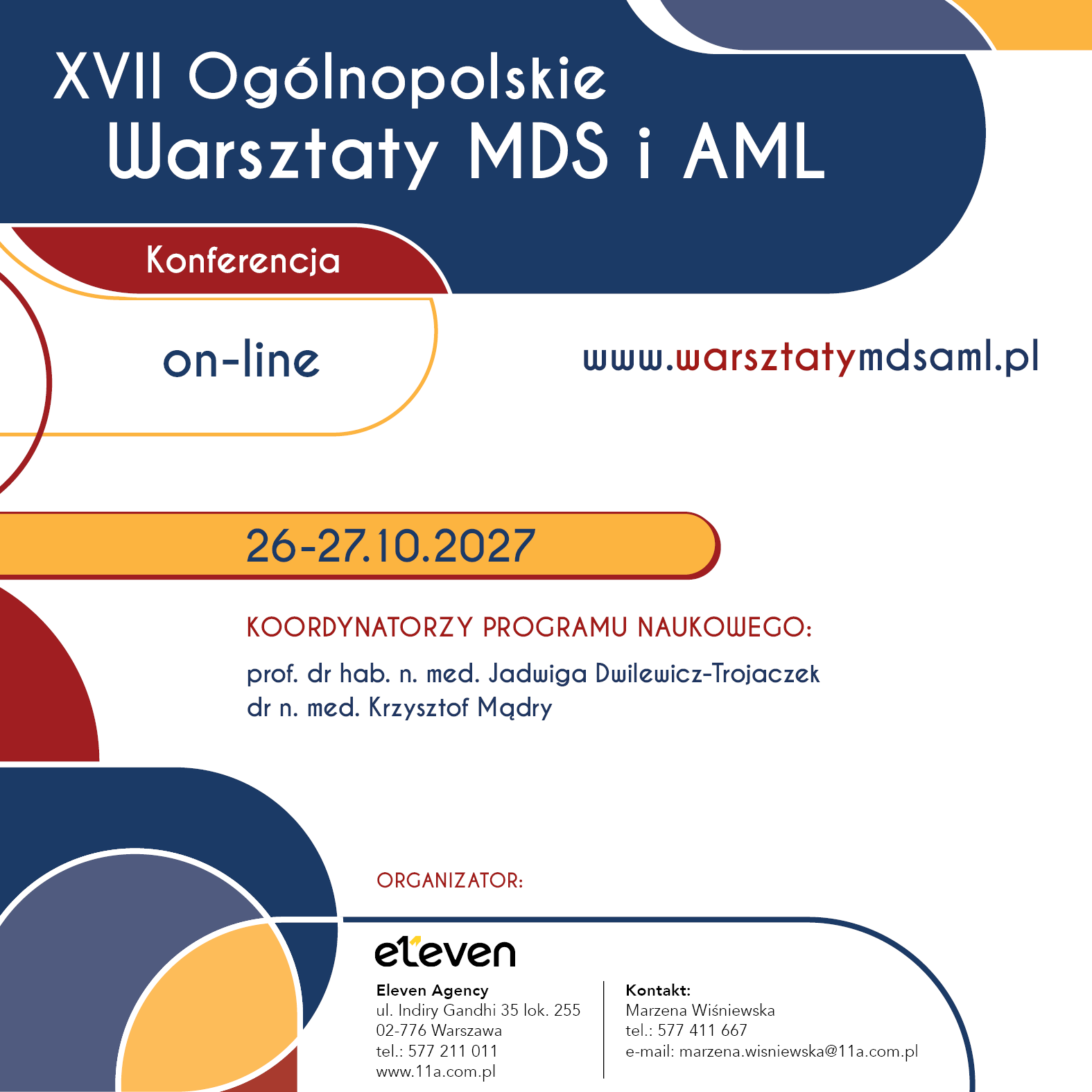 XVII Ogólnopolskie Warsztaty MDS i AML