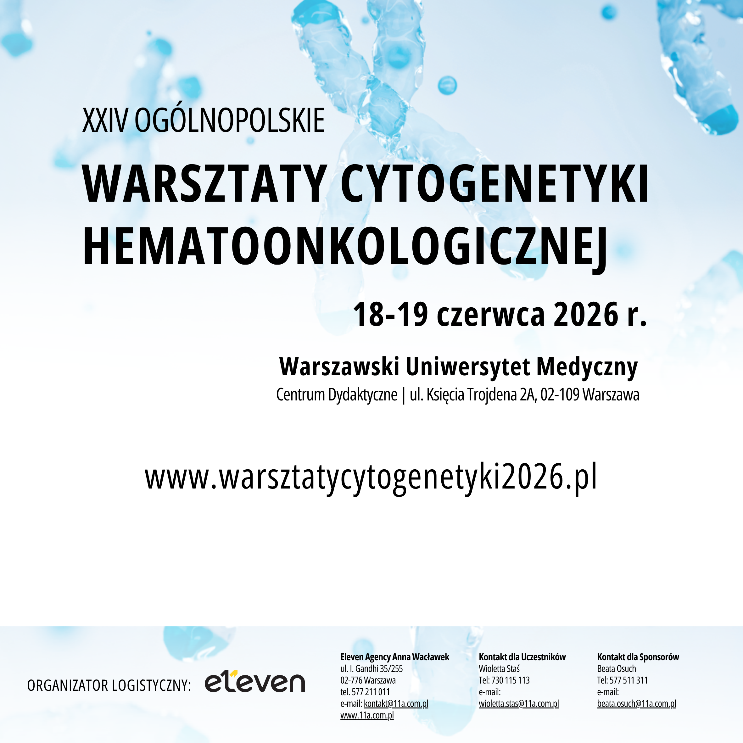 XXIV Ogólnopolskie Warsztaty Cytogenetyki Hematologicznej