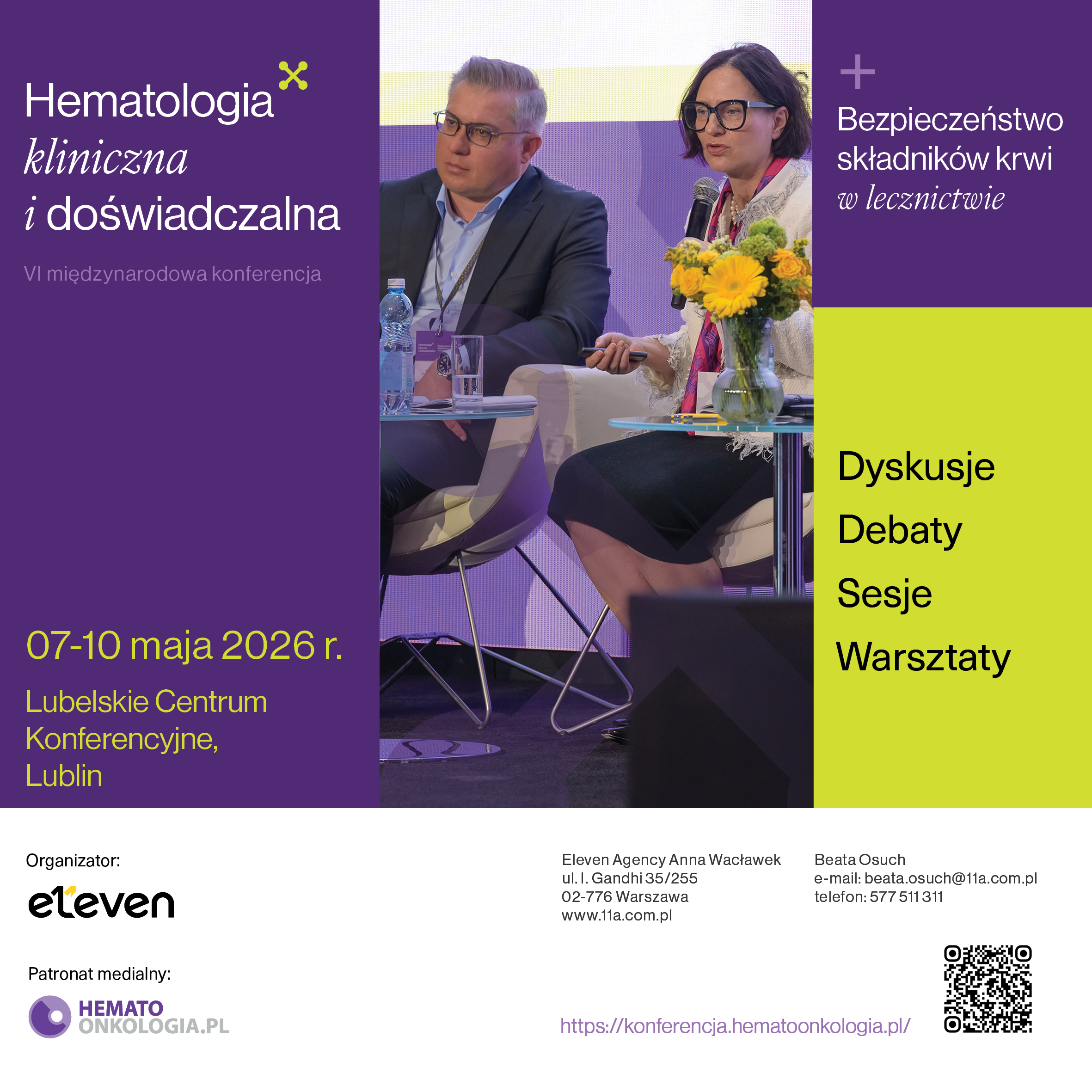 VI Międzynarodowa Konferencja Hematologia kliniczna i doświadczalna