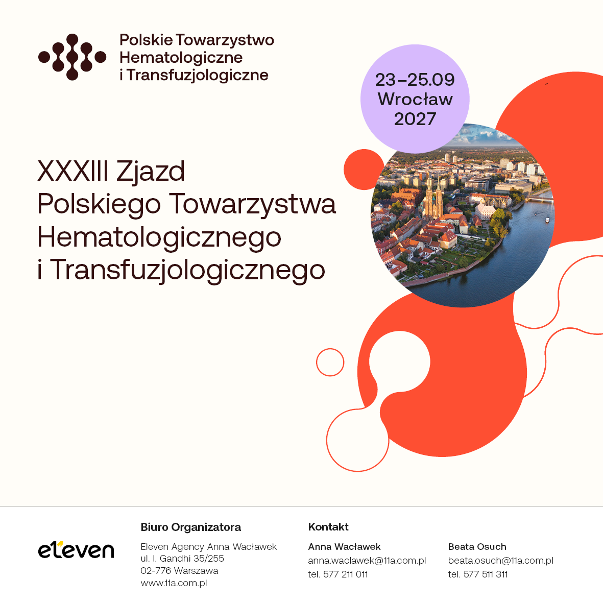 XXXIII Zjazd Polskiego Towarzystwa Hematologicznego i Transfuzjologicznego
