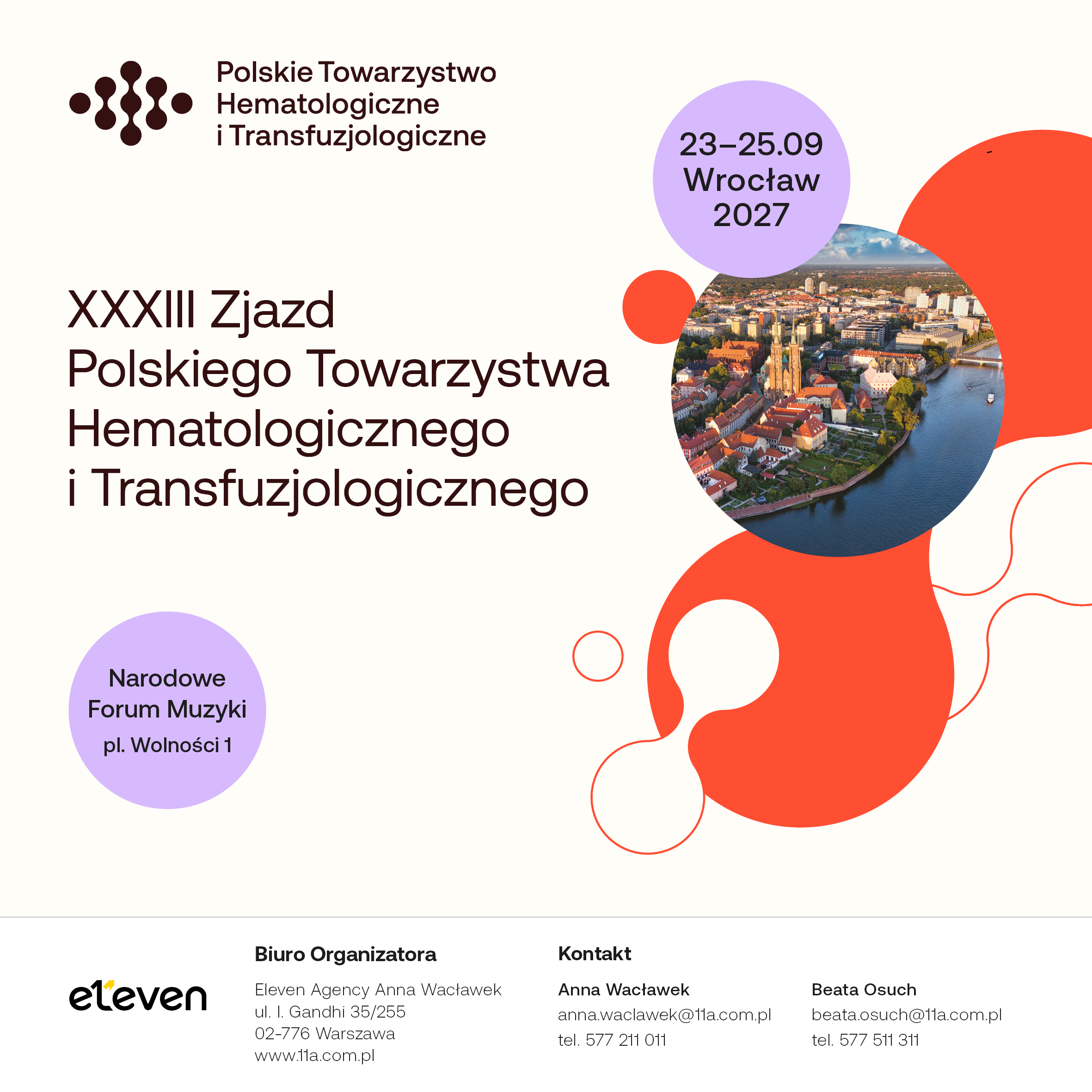 XXXIII Zjazd Polskiego Towarzystwa Hematologicznego i Transfuzjologicznego