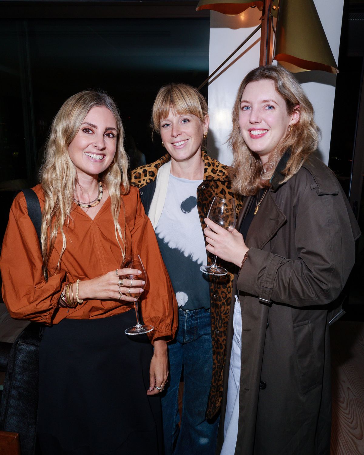 Porträt der Gäste bei der Eagle + Hodges Launch-Veranstaltung in London.