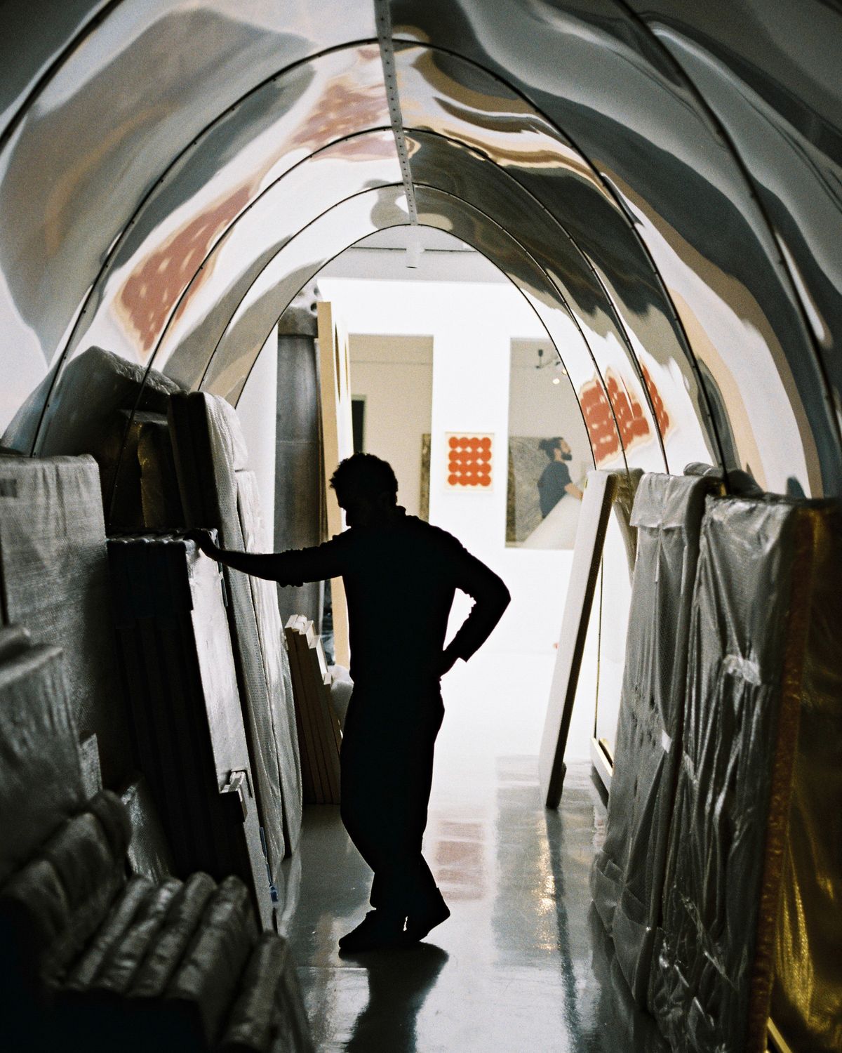 Aythamy Armas in his Barcelona studio.