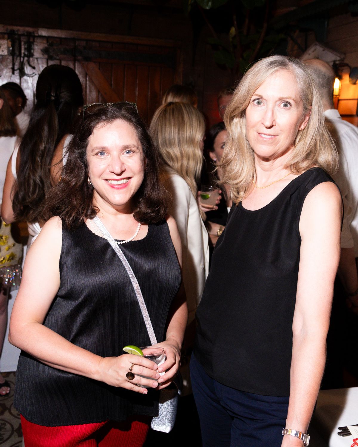 Launch-Event der Nordic Shade-Vorhänge im Waverly Inn in New York City.