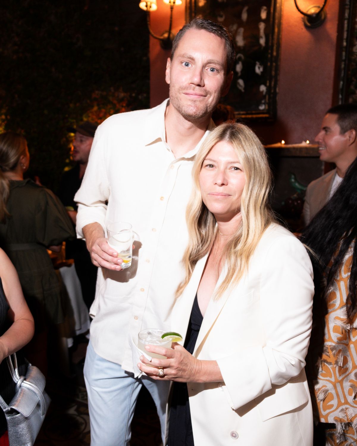 Launch-Event der Nordic Shade-Vorhänge im Waverly Inn in New York City.