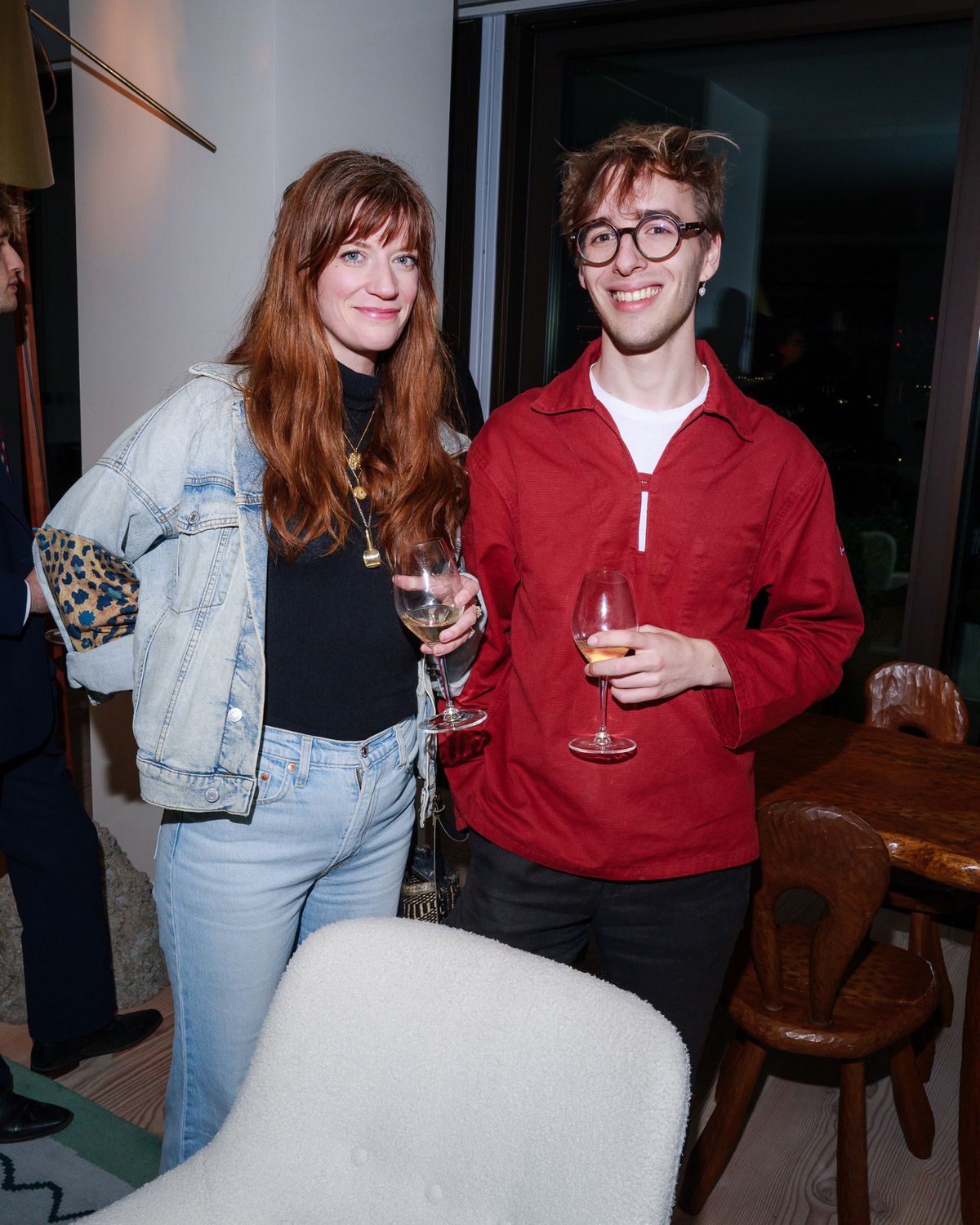 Porträt der Gäste bei der Eagle + Hodges Launch-Veranstaltung in London.