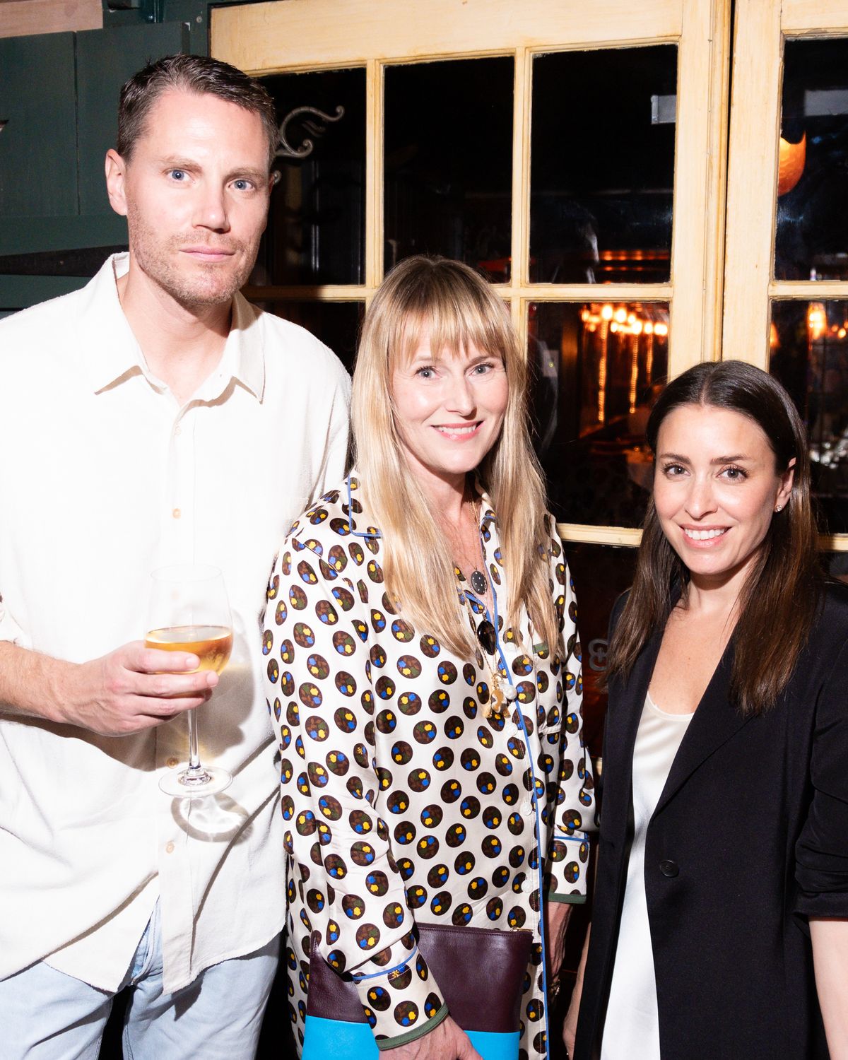 Launch-Event der Nordic Shade-Gardinen im Waverly Inn in New York.