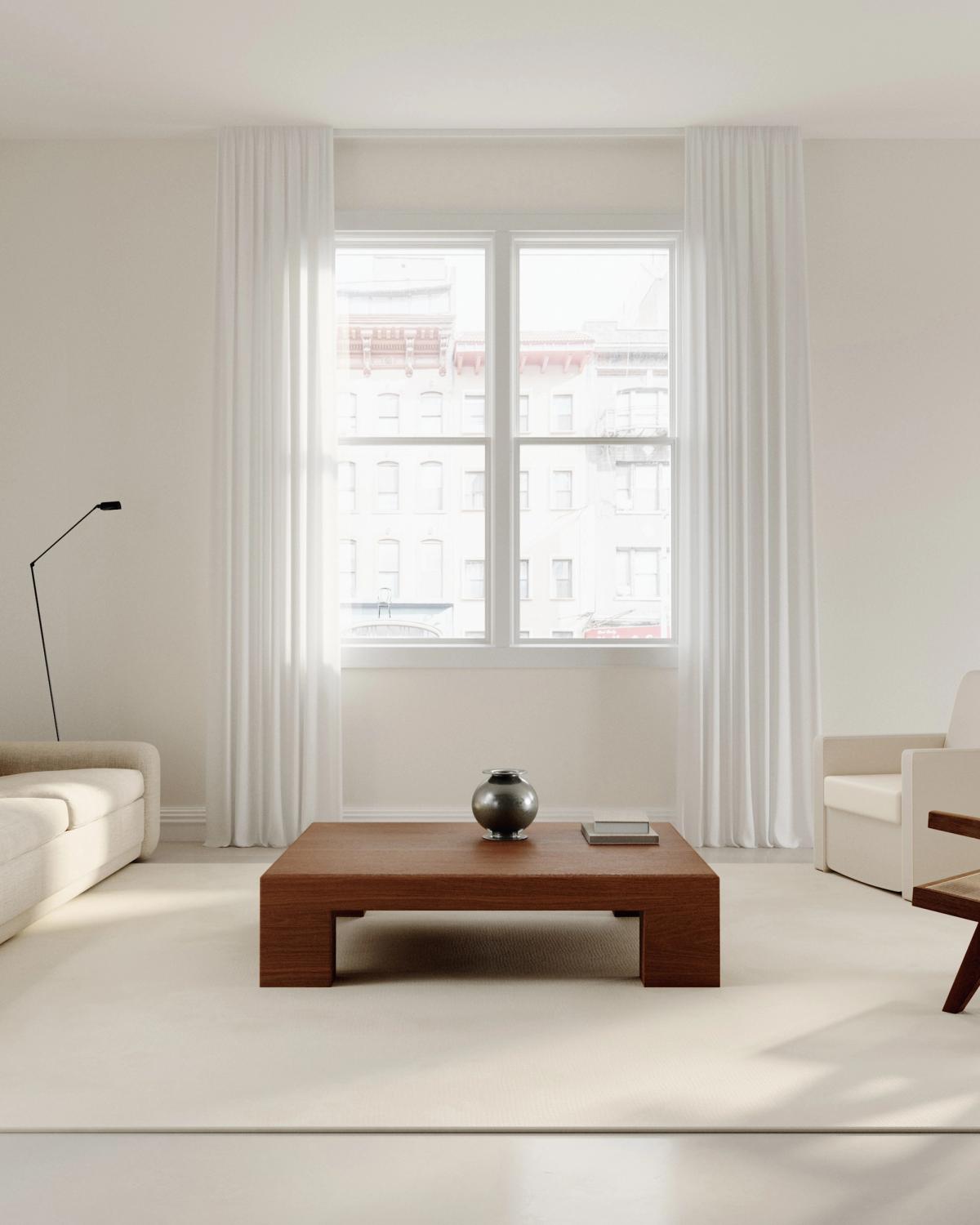 Curtain installation guide photo.