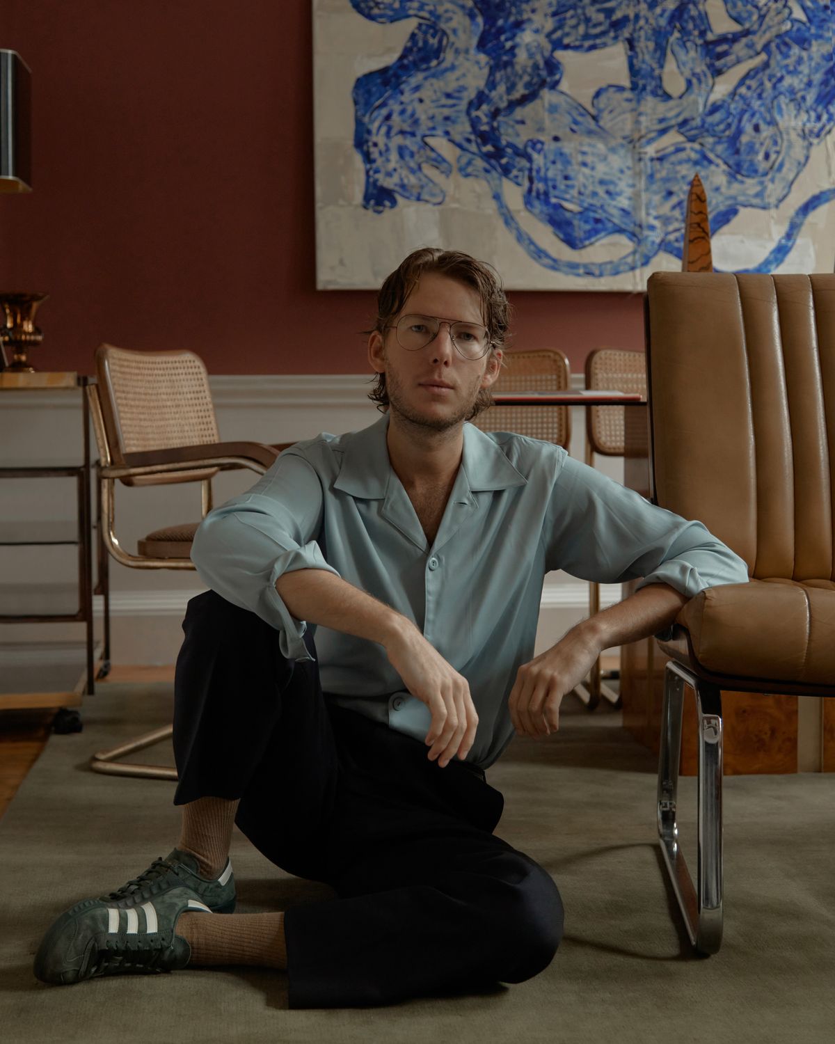 Porträt von Gergei Erdei mit Grand Moss.