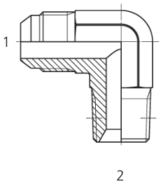 JIC X NPT M/m