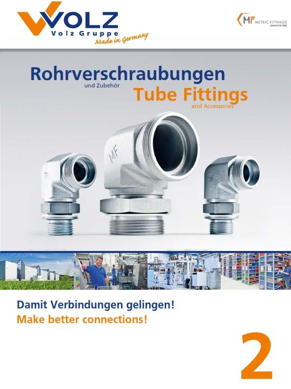 Volz - Carbon Steel - Metric Fittings 2353