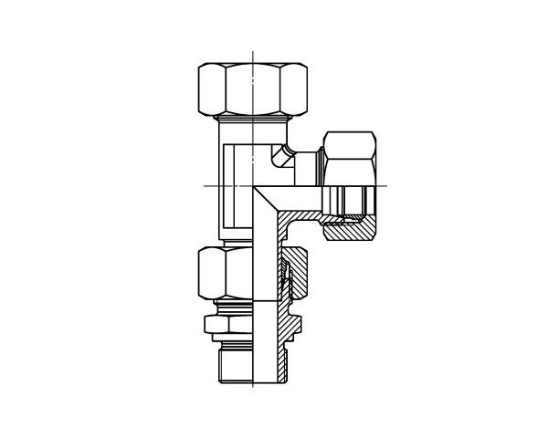 ELV – Adjustable Stud Standpipe BSPP – CS