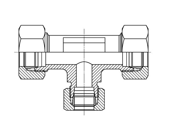 TRV - Reducing Branch Tee Din 2353