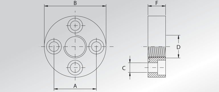 Straight Connectors Rp Type