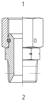 JIC X NPT F/m