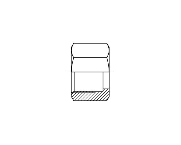 B-M - Flare Tube Coupling Nut