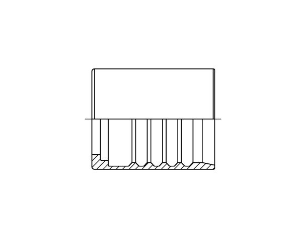 Thermoplastic R7-EN855 SAE 100 R7 Ferrule