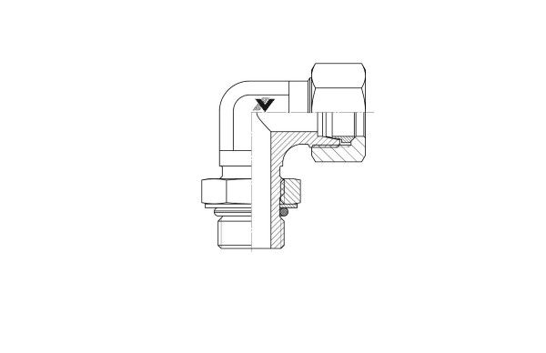 WEE - Positional Elbow UNO / O-ring Boss