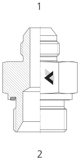 JIC X Metric-WD M/m