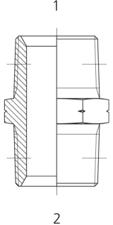 BSPT X NPT M/m