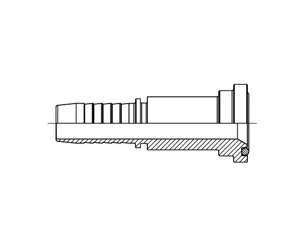 Code 61 Flange - Hosetail