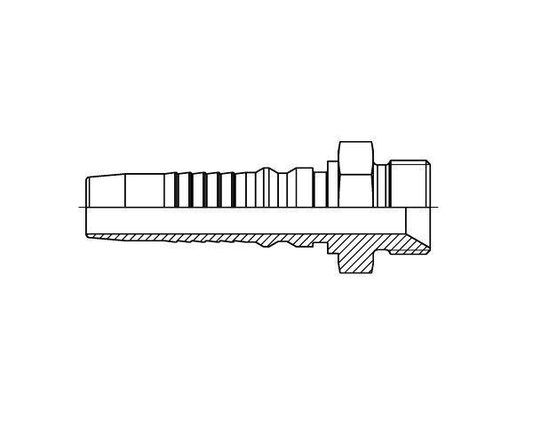 BSPP - INTERLOCK Hosetail