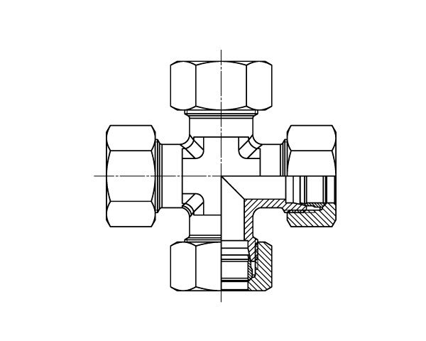 KV - Equal Metric Cross Din 2353