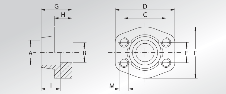 Metric Pipe Weld In Counter-flanges