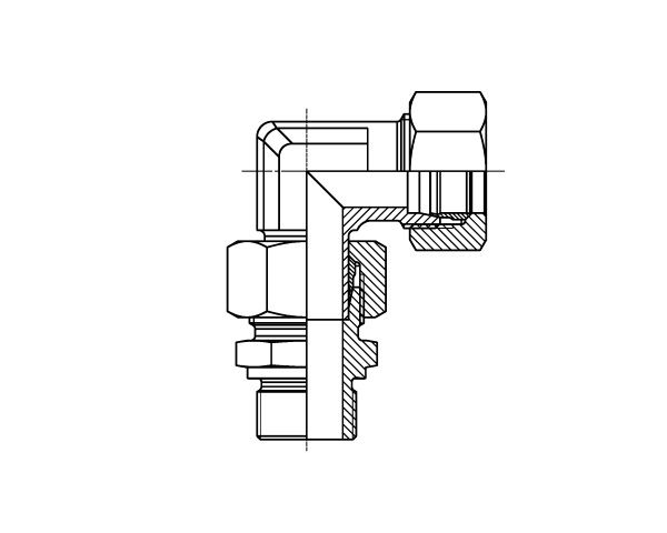EWV – Adjustable Stud Standpipe Elbow BSPP – CS