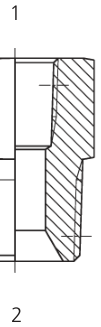 JIC X Nptf M/f