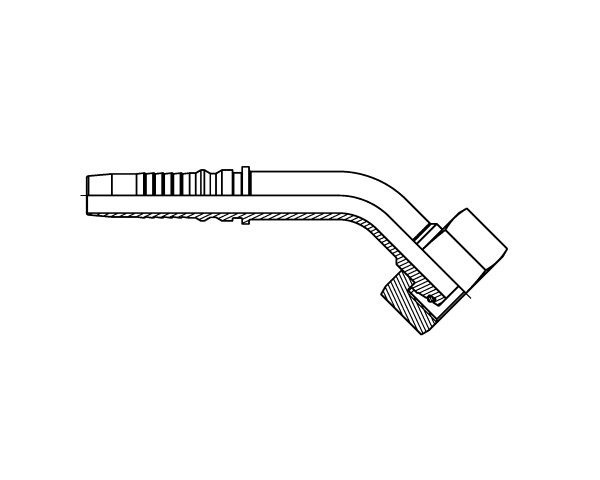 Metric Heavy (S) O-ring - INTERLOCK Hosetail 45