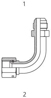 JIC X JIC M/f 90