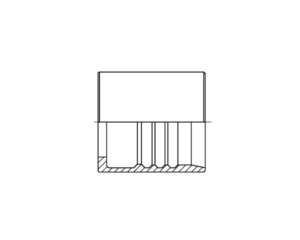 1 & 2 Textile Braid Ferrule - 2 TE EN 854 - 3 TE EN 854