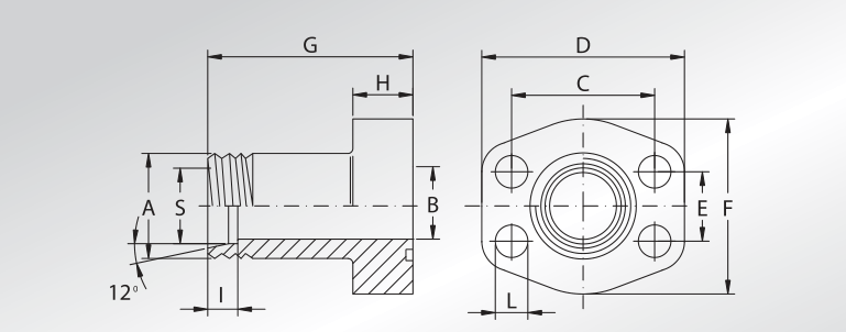 DIN 3901-3902 Metric Threaded Flanges