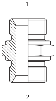 BSPP Straight M/f
