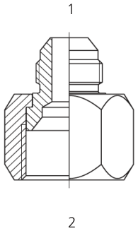 JIC X JIC M/f
